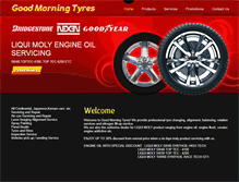 Tablet Screenshot of goodmorningtyres.com.sg